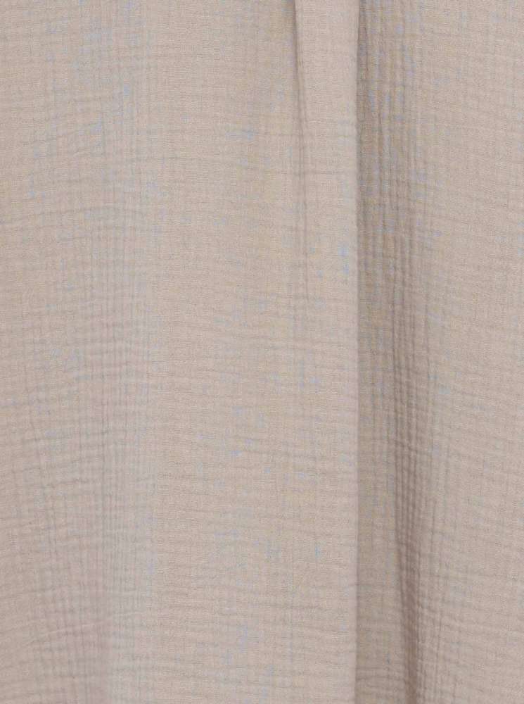 💕 Zwillingsherz Bluse "Rebecca" Longbluse Musselin Beige