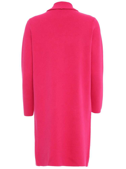 💕 Zwillingsherz Strickjacke "Jessy 2.0" Kragen Fuchsia