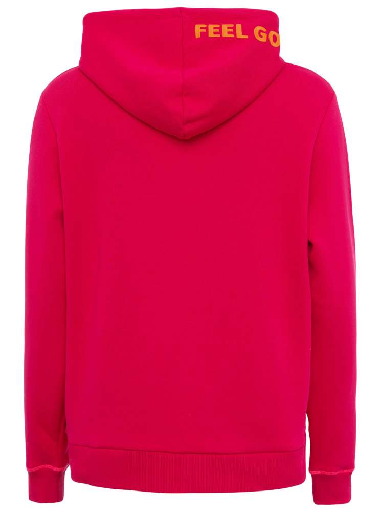 💕 Zwillingsherz Sweatshirt Hoodie "Pippa" Sweater Baumwolle Pink