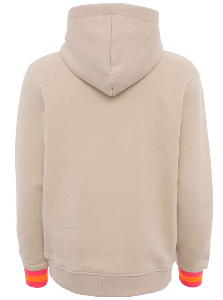 💕 Zwillingsherz Sweatshirt Hoodie "Rahel" Sweater Baumwolle Beige