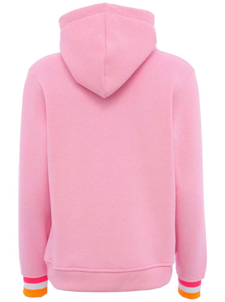 💕 Zwillingsherz Sweatshirt Hoodie "Rahel" Sweater Baumwolle Rosa