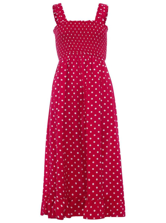 💕 Zwillingsherz Kleid Maxikleid "Bine" Pink