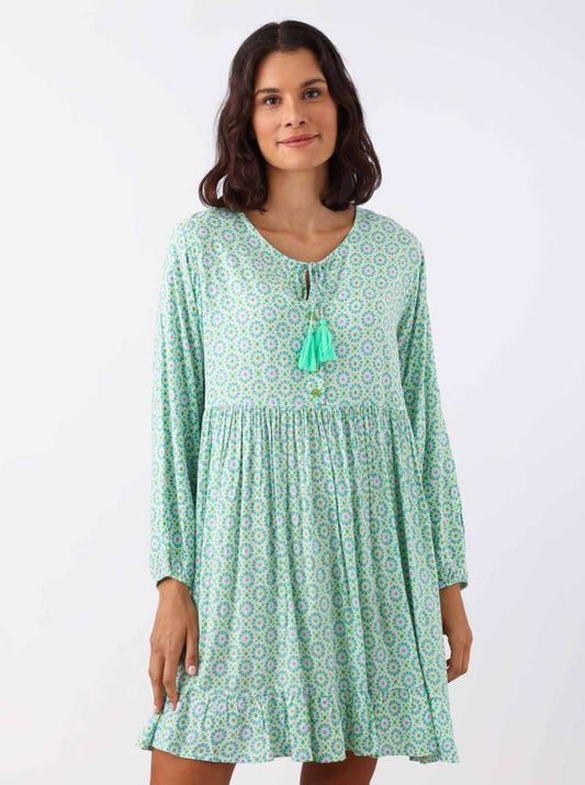 💕 Zwillingsherz Kleid "Rosalind" Grün