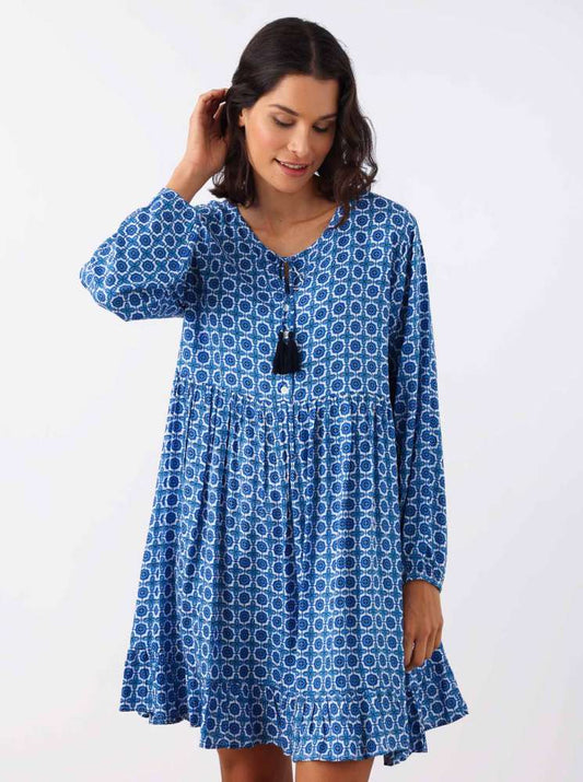 💕 Zwillingsherz Kleid "Juljetta" Blau