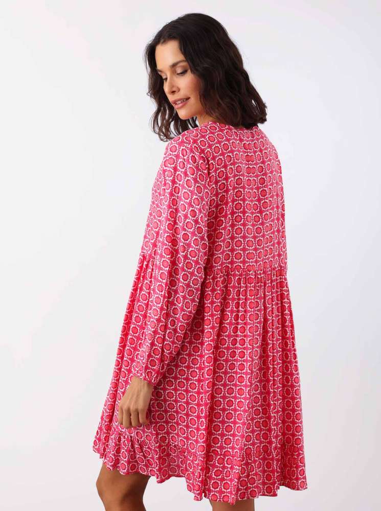 💕 Zwillingsherz Kleid "Juljetta" Pink