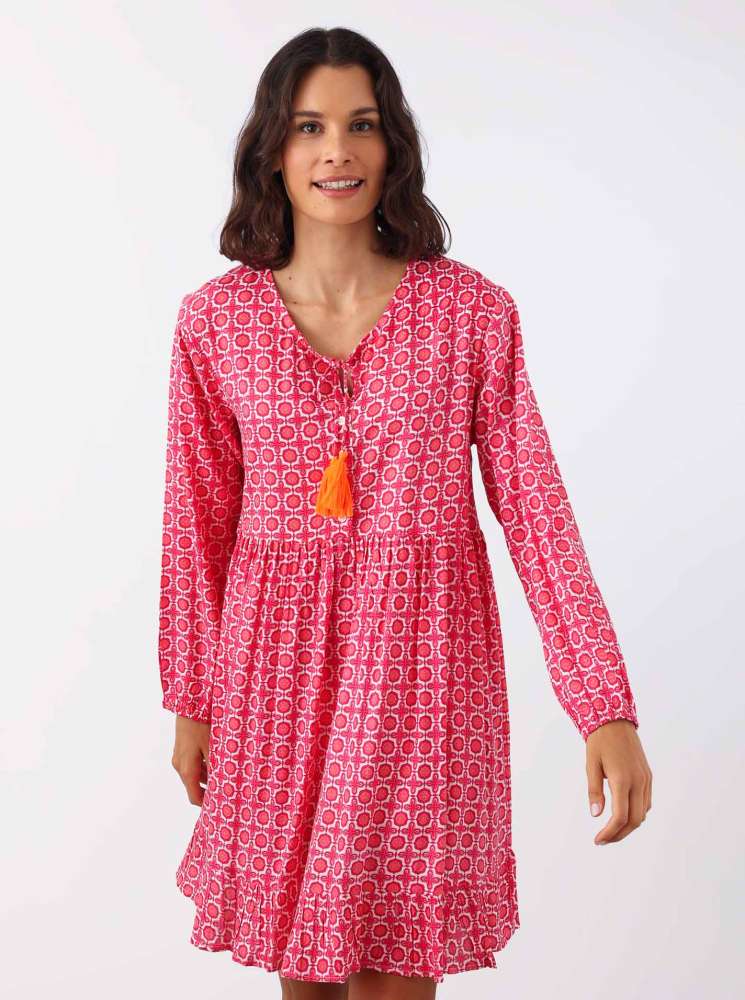 💕 Zwillingsherz Kleid "Juljetta" Pink