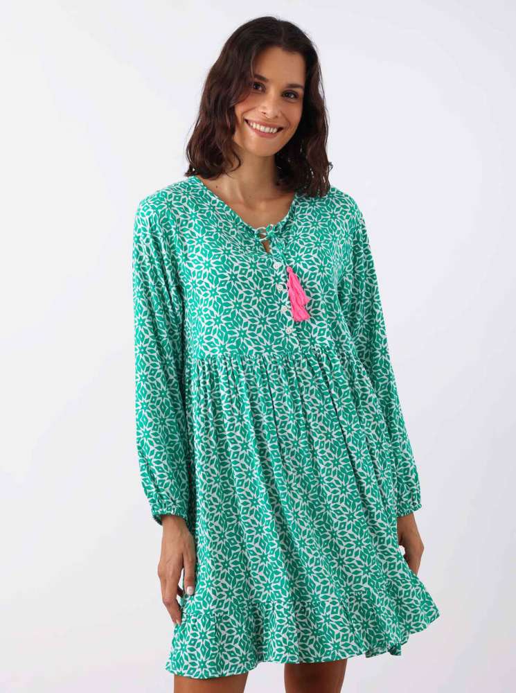 💕 Zwillingsherz Kleid "Melody" Grün