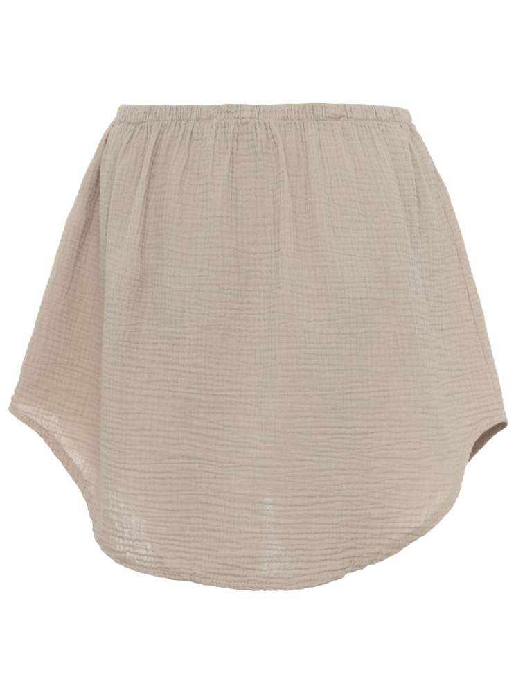 💕 Zwillingsherz Layer Skirt Rock "Nalani" Hemdverlängerung Beige