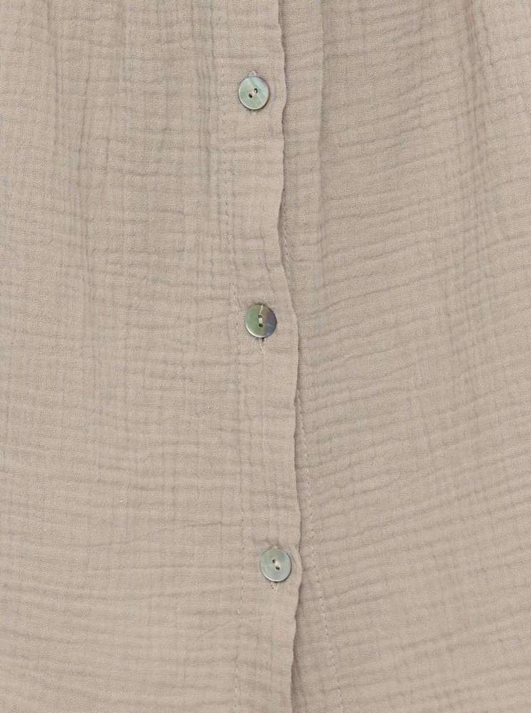 💕 Zwillingsherz Layer Skirt Rock "Nalani" Hemdverlängerung Beige