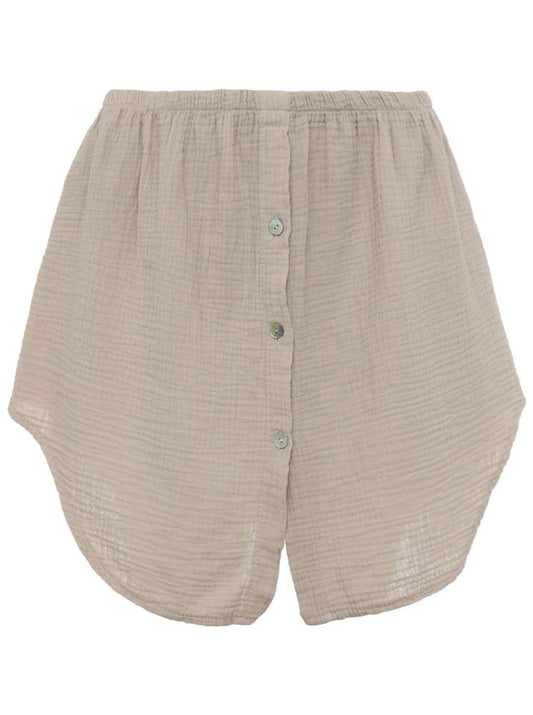 💕 Zwillingsherz Layer Skirt Rock "Nalani" Hemdverlängerung Beige