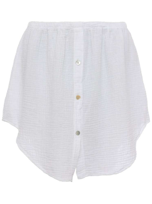 💕 Zwillingsherz Layer Skirt Rock "Nalani" Hemdverlängerung Weiß