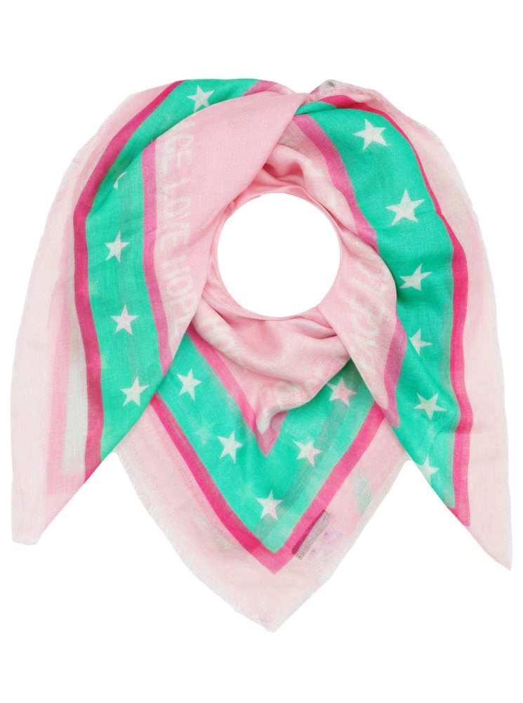 💕 Zwillingsherz Dreieckstuch Viereck "Vivi" Rosa