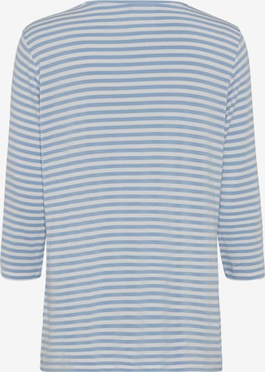 Olsen Shirt Streifen Hellblau Weiß 3/4 Arm 11100800