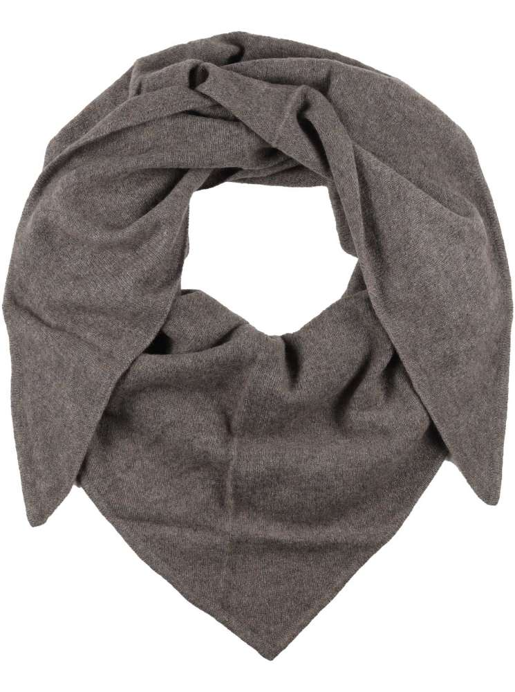 💕 Zwillingsherz Dreieckstuch "100 % Cashmere" Kaschmir Braun