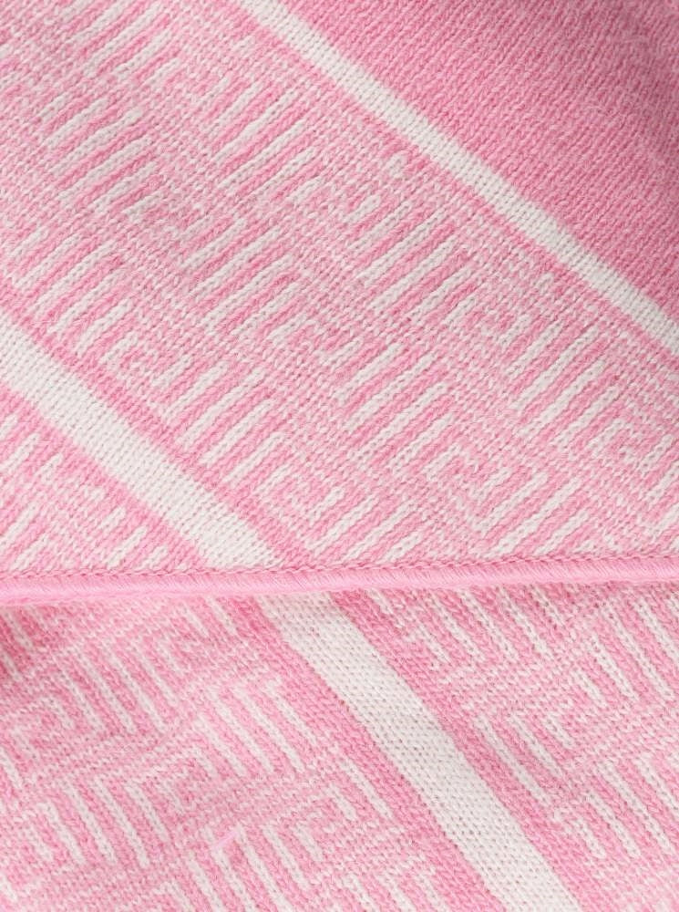 💕 Zwillingsherz Dreieckstuch "Carolina" mit Kaschmir Rosa