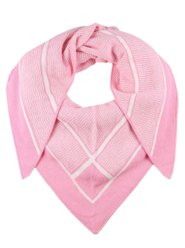 💕 Zwillingsherz Dreieckstuch "Carolina" mit Kaschmir Rosa