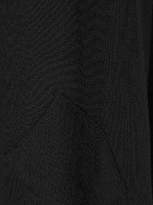 💕 Zwillingsherz Strickjacke "Annabell" Schwarz Strickmantel offen